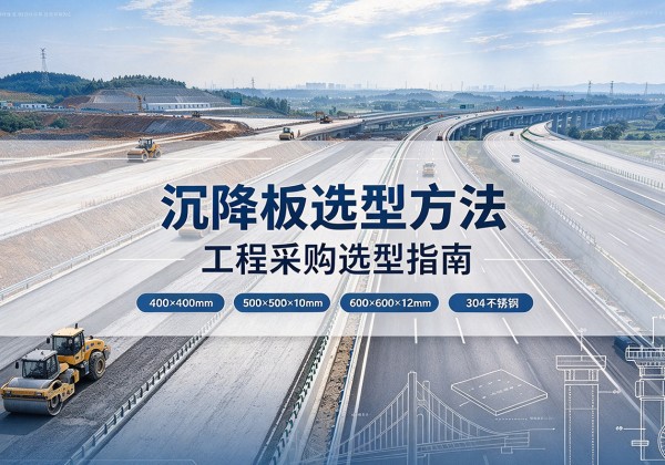 漯河沉降板选择方法
